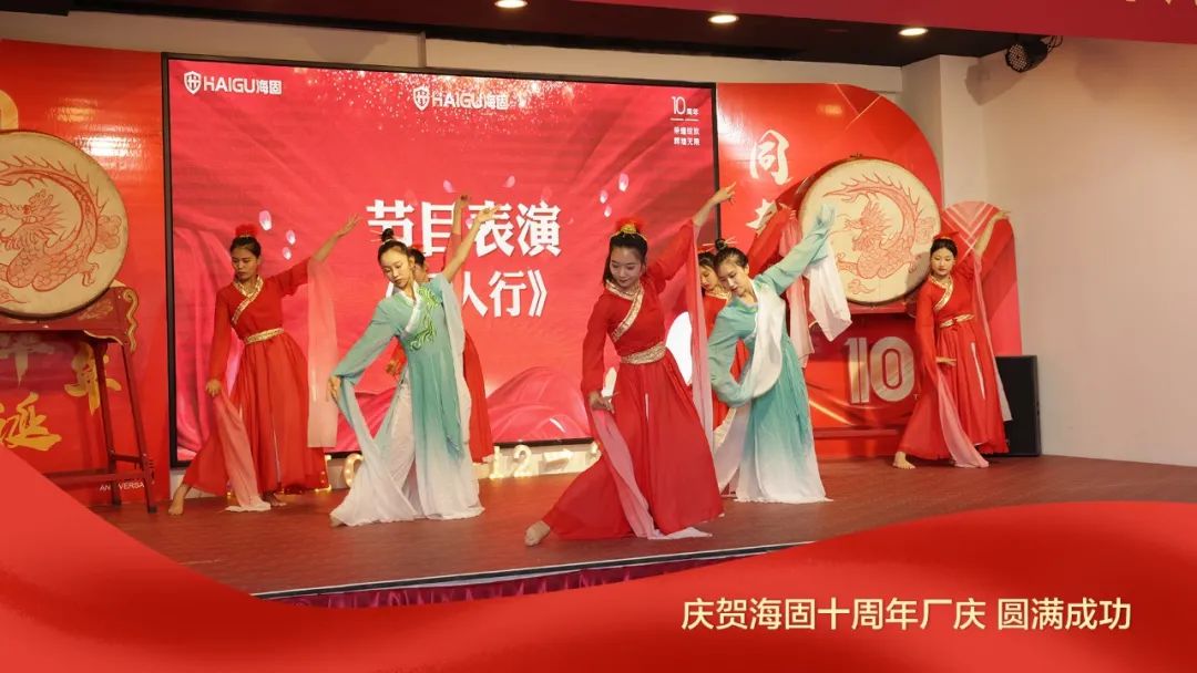 熱烈慶賀海固十周年廠(chǎng)慶圓滿(mǎn)成功！