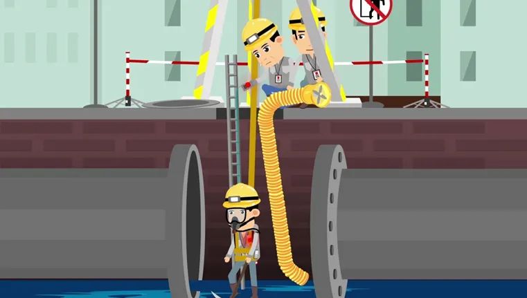 海固中壓車載連續(xù)送風式長管呼吸器--有限空間作業(yè)的好幫手！